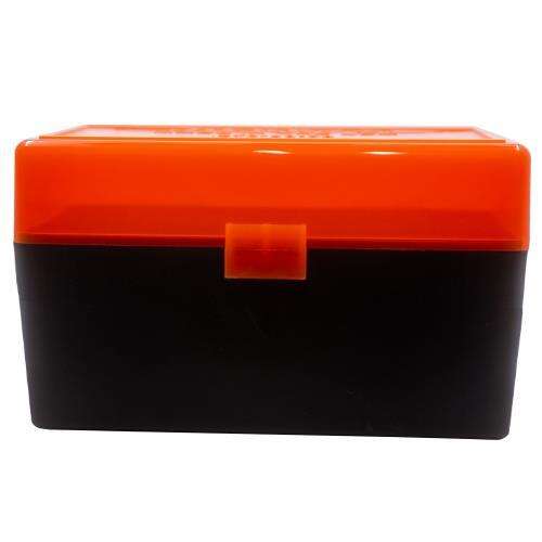 Misc. Accessories Berrys Mfg Ready Series 409 - .243/.308 Cal. 50rd Hunter Orange/Black ammo box